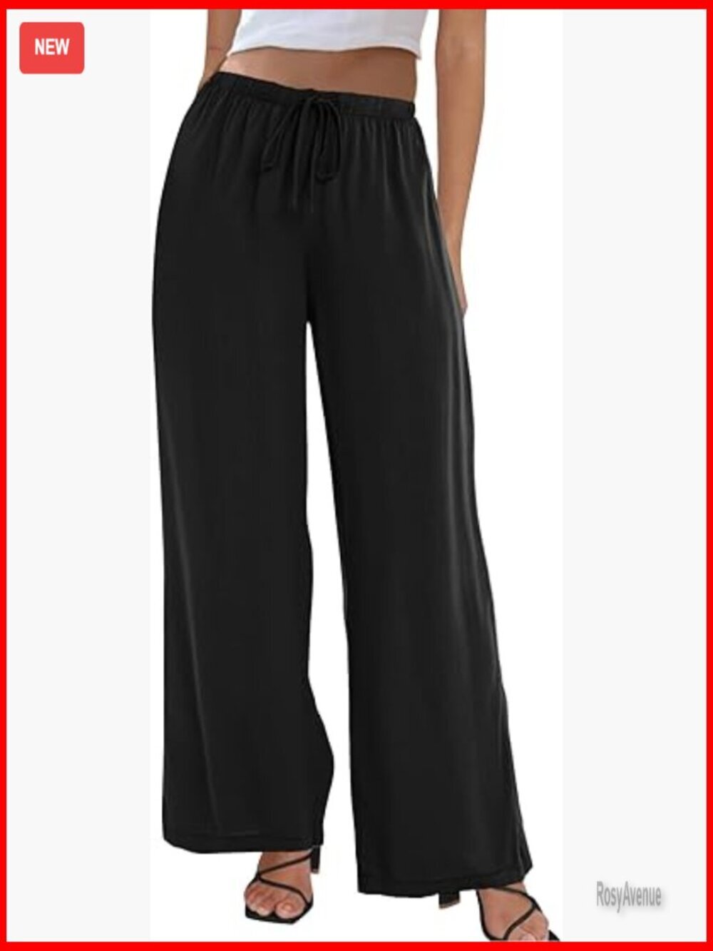 Women's Wide Leg Palazzo Pants with Pockets